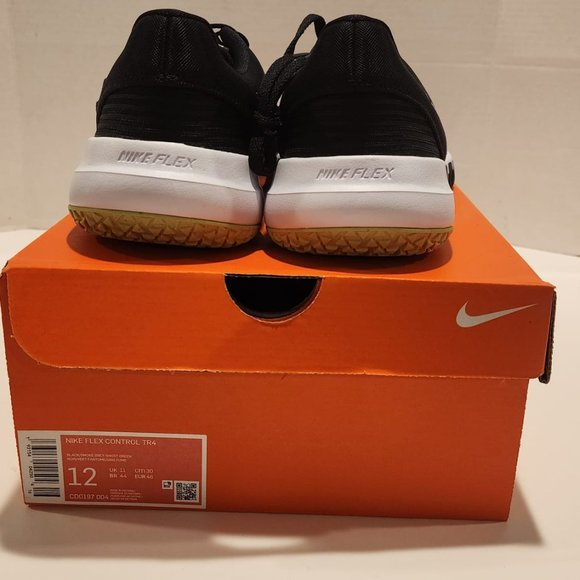 Nike Flex Control TR4🔥New Men Black Training Shoes CD0197-004 Gym Cross Fit - Picture 8 of 14